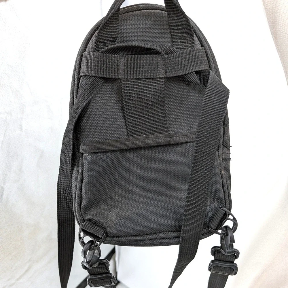 Game Boy‎ Advance SP Mini Backpack Carrying Case 3 Pocket Pouch